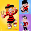 Beano minnie the minx dennis gnasher roger the dodger